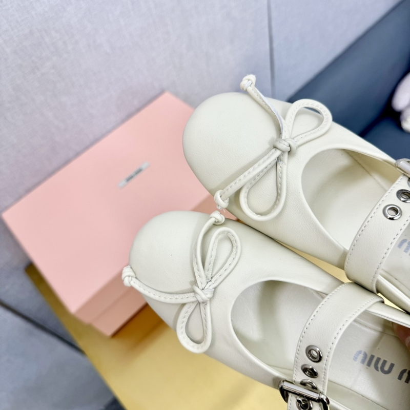 Miu Miu flat shoes